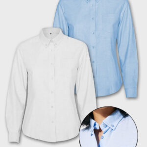 ΠΟΥΚΑΜΙΣΟ OXFORD ΓΥΝΑΙΚΕΙΟ ΜΑΚΡΥ ΜΑΝΙΚΙ