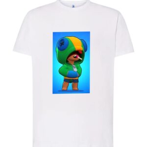 Μπλούζα με στάμπα brawl stars Leo!